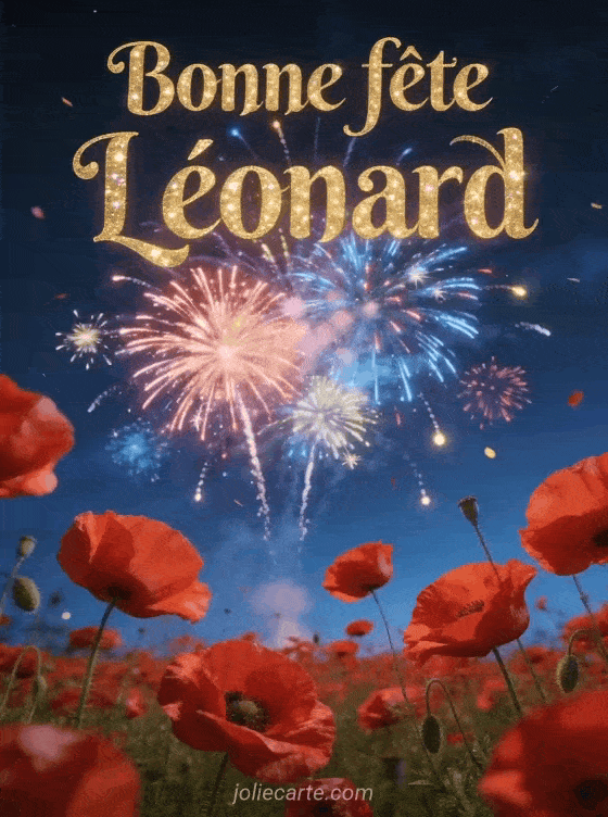 Bonne fête Leonard - Bonne fete leonard gratuit
