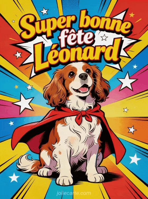 Bonne fête Leonard - Bonne fete leonard drole