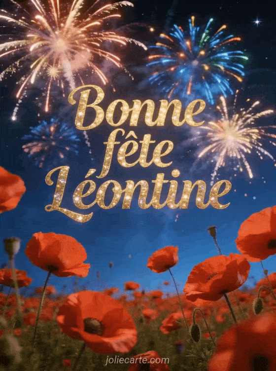 Bonne fête Leontine - Bonne fete leontine gratuit