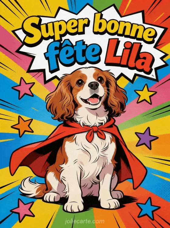 Bonne fête Lila - Bonne fete lila drole