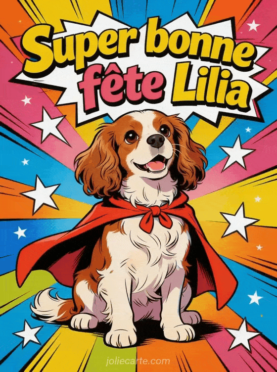 Bonne fête Lilia - Bonne fete lilia drole