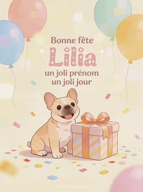 Bonne fête Lilia - Bonne fete lilia image