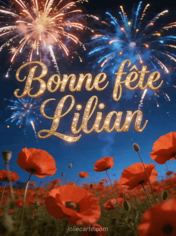 Bonne fête Lilian - Bonne fete lilian gratuit