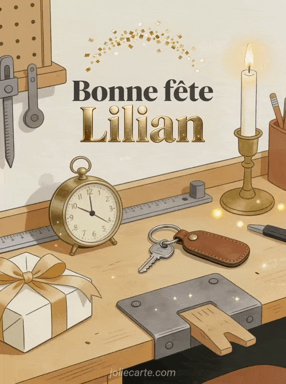 Bonne fête Lilian - Bonne fete lilian homme
