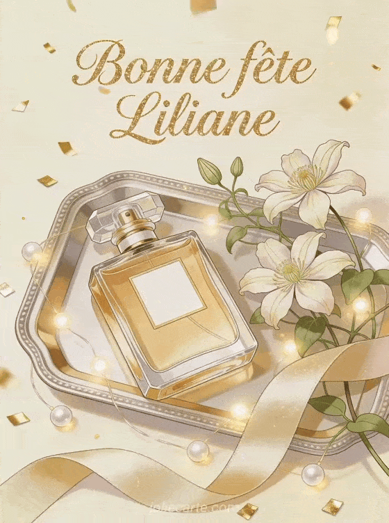 Bonne fête Liliane - Bonne fete liliane femme