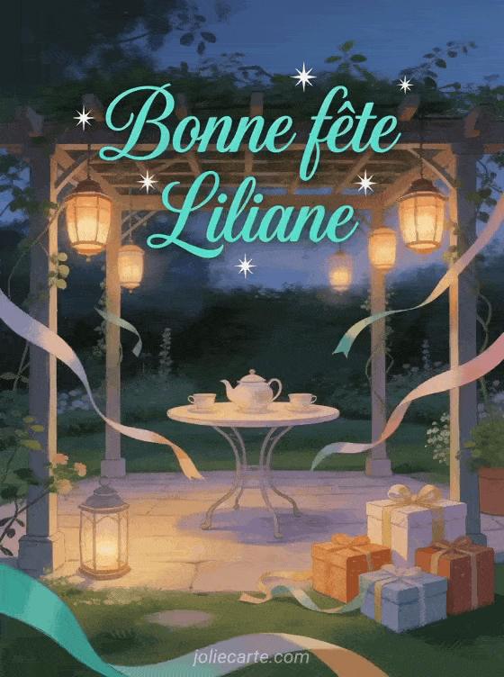 Bonne fête Liliane - Fetes liliane