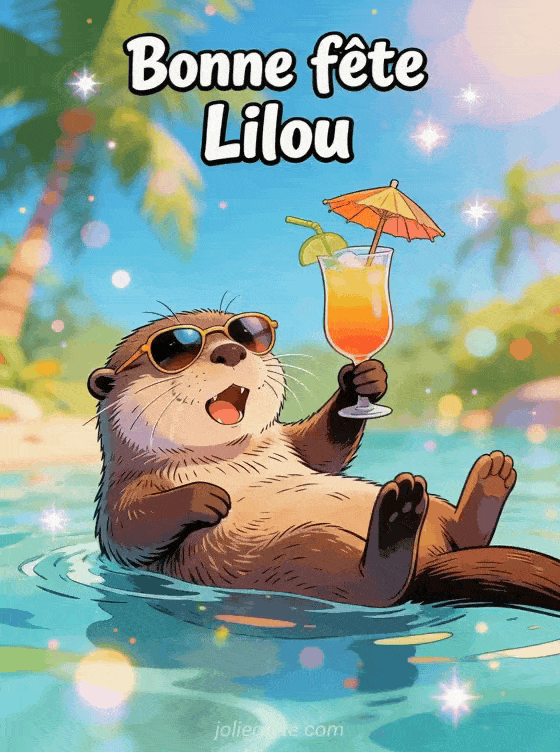 Bonne fête Lilou - Lilou image bonne fete