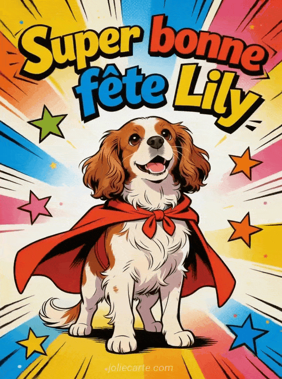 Bonne fête Lily - Bonne fete lily drole