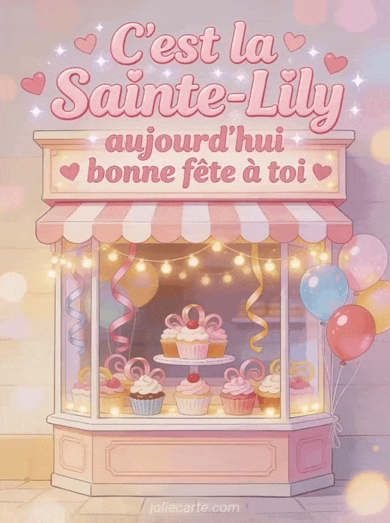 Bonne fête Lily - Bonne fete lily bisous