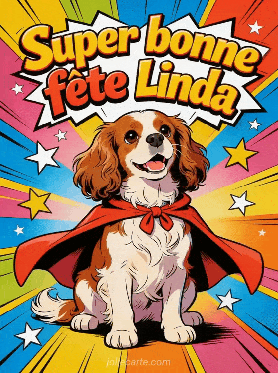 Bonne fête Linda - Linda gif bonne fete gratuit