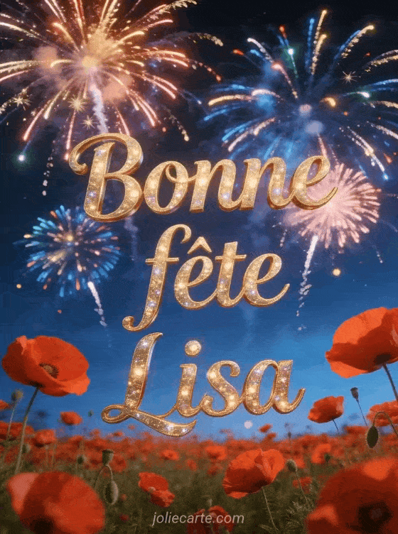 Bonne fête Lisa - Lisa bonne fete image