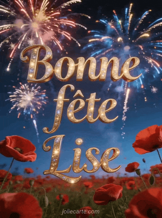 Bonne fête Lise - Lise bonne fete image
