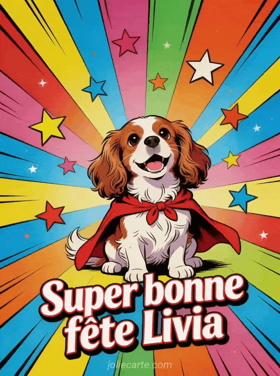 Bonne fête Livia - Bonne fete livia drole