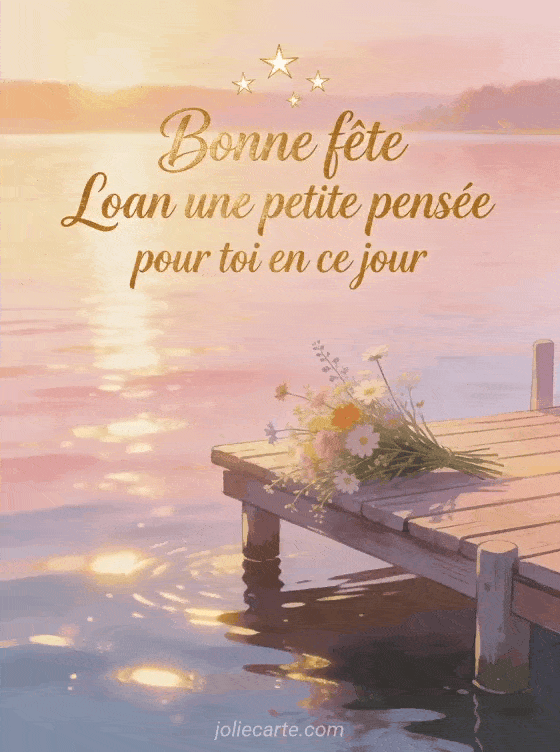 Bonne fête Loan - Bonne fete loan mon amour