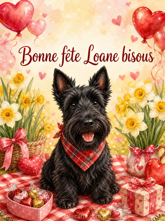 Carte bonne fĂȘte Loane
