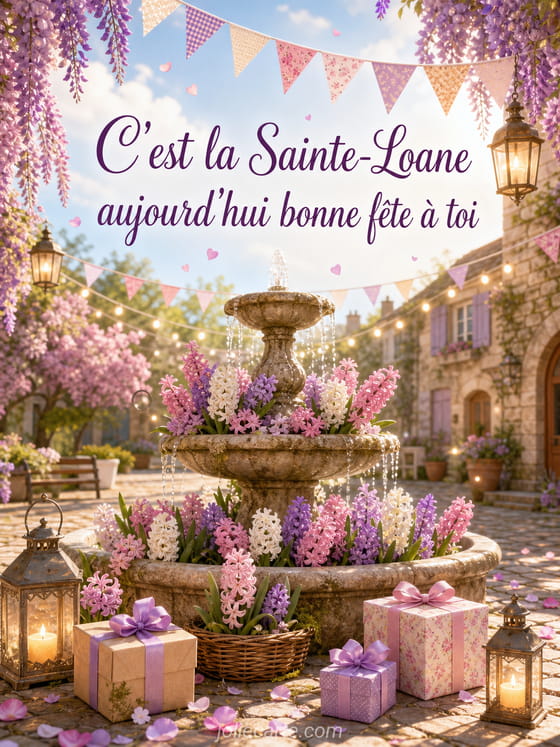 Carte bonne fĂȘte Loane