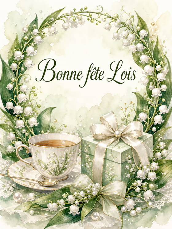 Carte bonne fĂȘte Lois