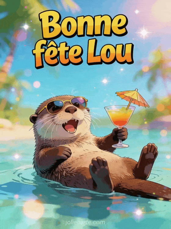 Bonne fête Lou - Lou image bonne fete