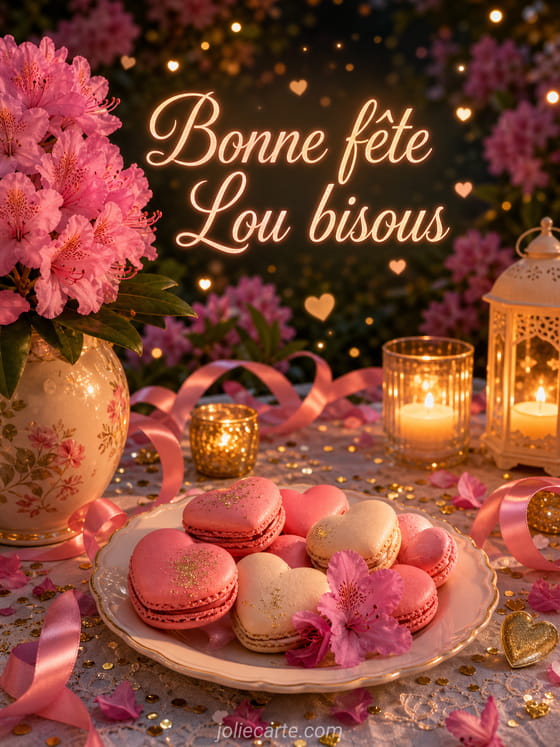 Carte bonne fĂȘte Lou