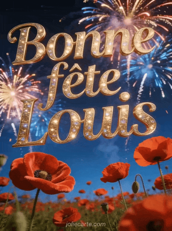 Bonne fête Louis - Louis bonne fete image