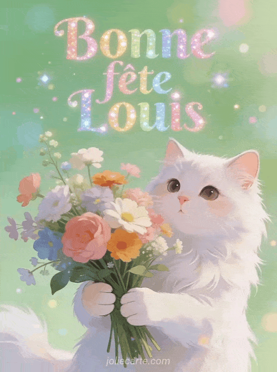 Bonne fête Louis - Louis gif bonne fete