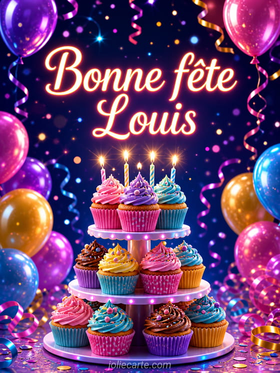 Carte bonne fĂȘte Louis