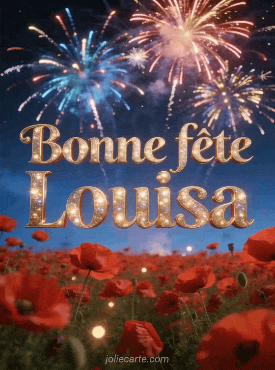 Bonne fête Louisa - Louisa bonne fete image