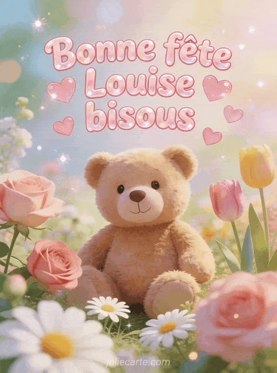 Bonne fête Louise - Louise bonne fete mon coeur