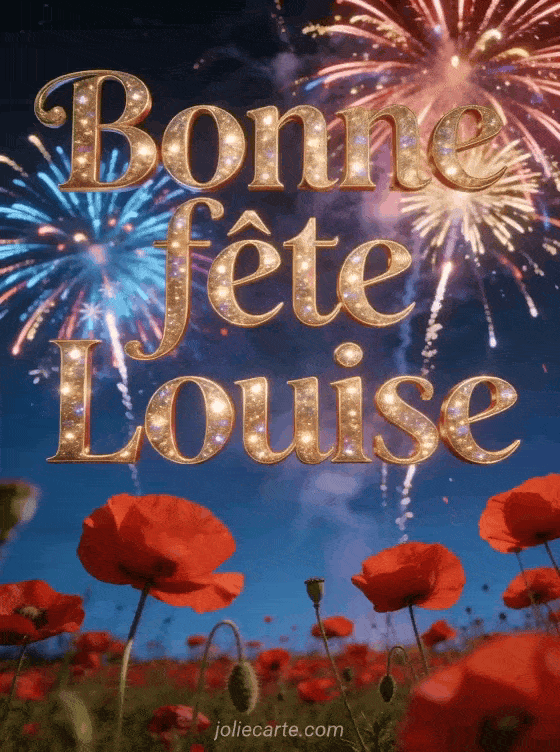 Bonne fête Louise - Louise bonne fete image