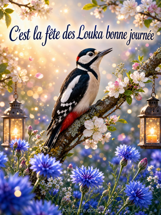 Carte bonne fĂȘte Louka