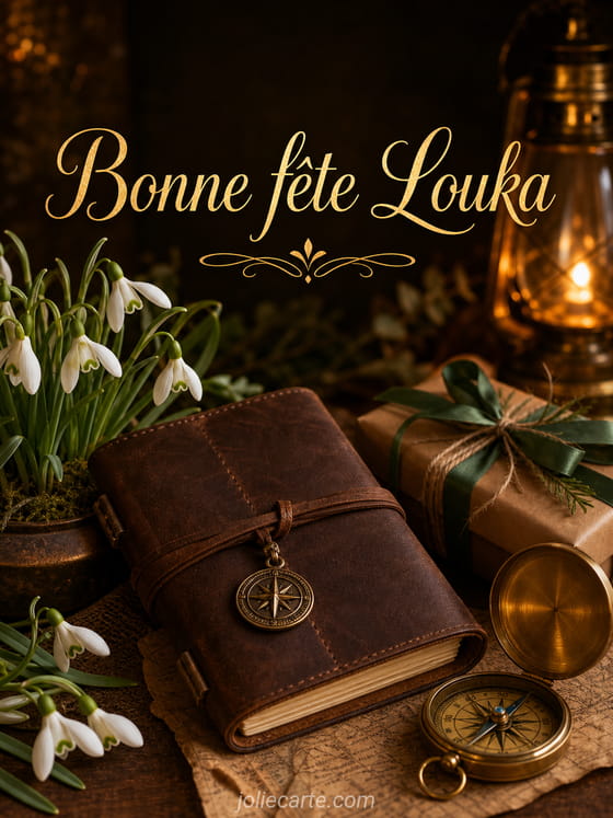 Carte bonne fĂȘte Louka