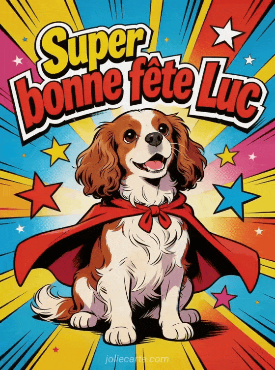 Bonne fête Luc - Luc gif bonne fete gratuit