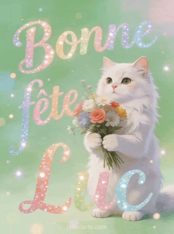 Bonne fête Luc - Luc gif bonne fete