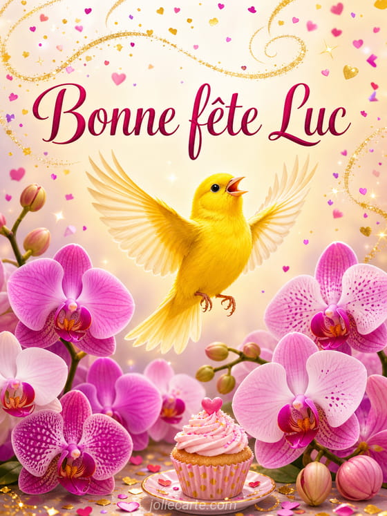 Carte bonne fĂȘte Luc