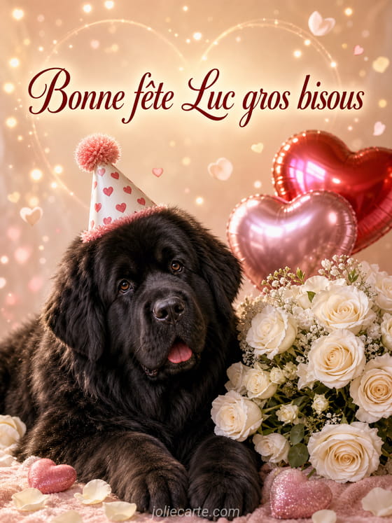 Carte bonne fĂȘte Luc