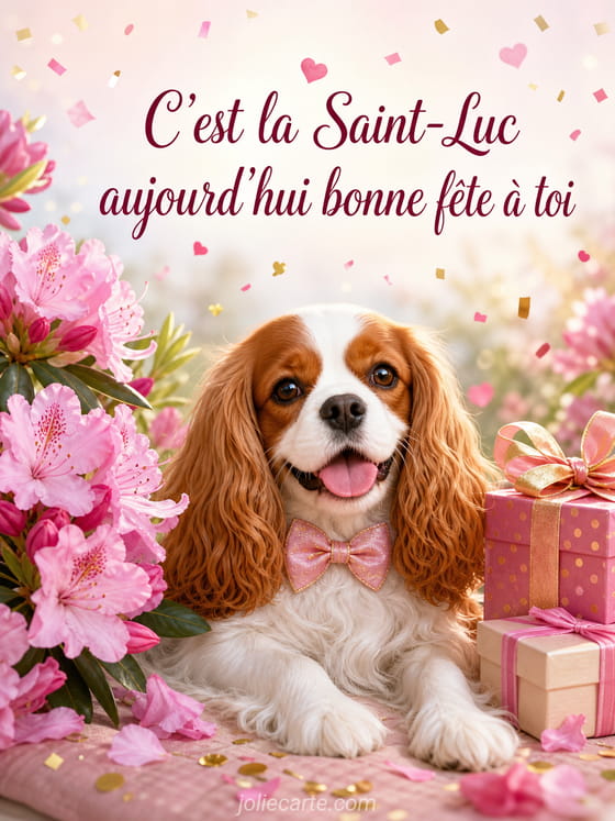 Carte bonne fĂȘte Luc