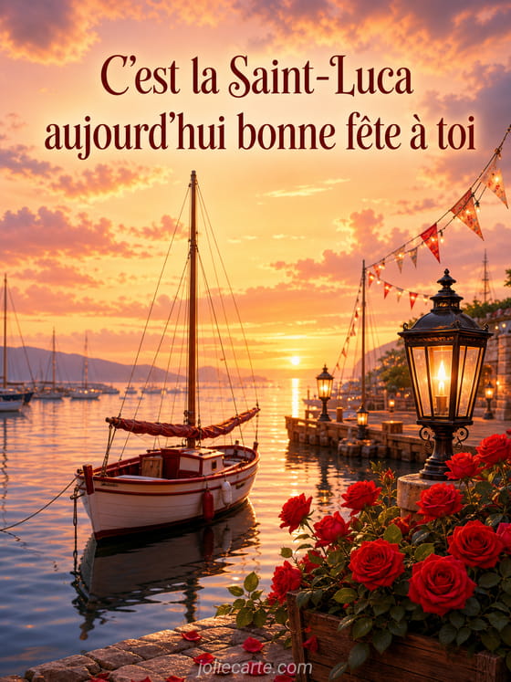 Carte bonne fĂȘte Luca