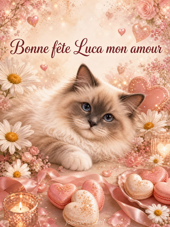 Carte bonne fĂȘte Luca