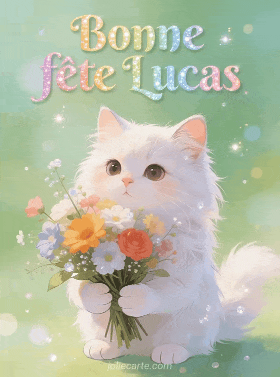 Bonne fête Lucas - Lucas gif bonne fete