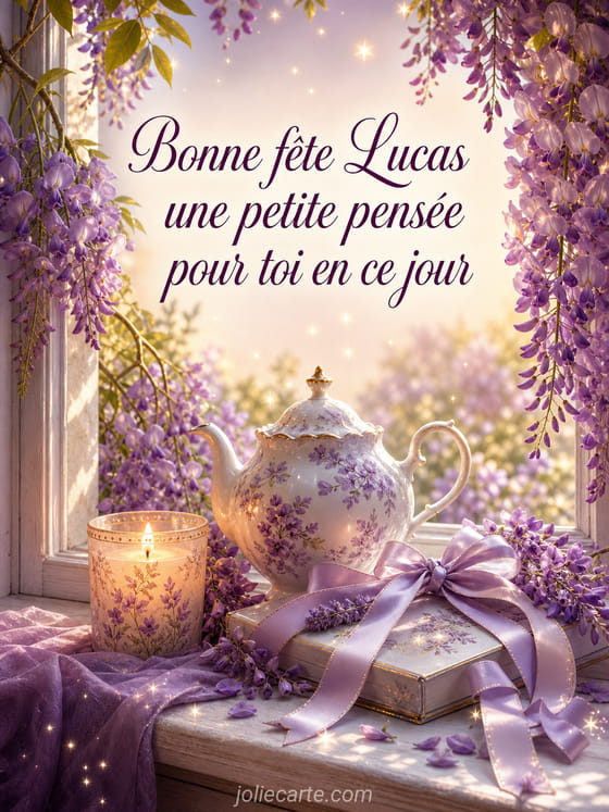 Carte bonne fĂȘte Lucas