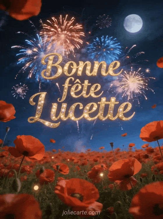 Bonne fête Lucette - Lucette bonne fete image