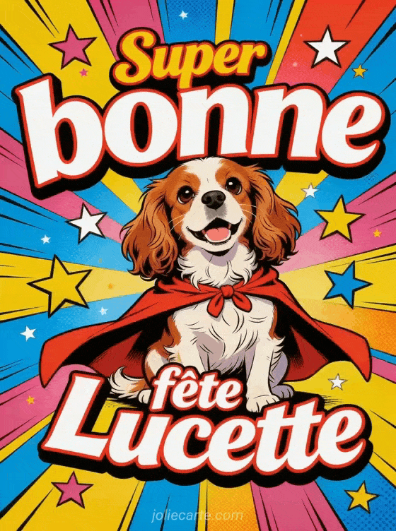 Bonne fête Lucette - Lucette gif bonne fete gratuit
