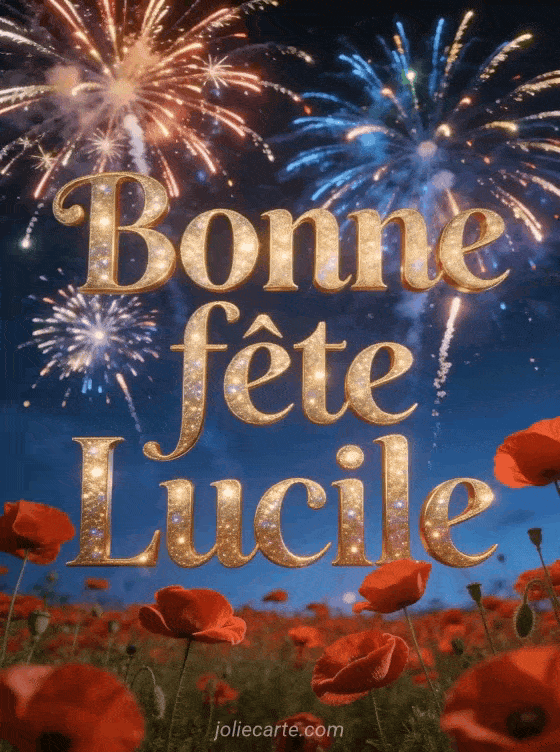 Bonne fête Lucile - Bonne fete lucile gratuit