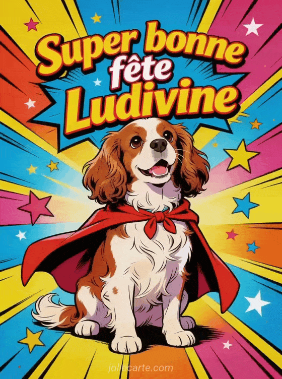 Bonne fête Ludivine - Ludivine gif bonne fete gratuit