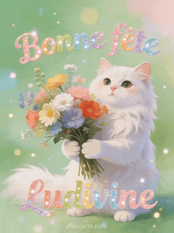 Bonne fête Ludivine - Ludivine gif bonne fete