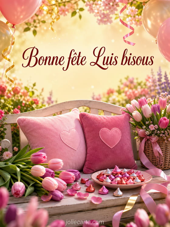 Carte bonne fĂȘte Luis