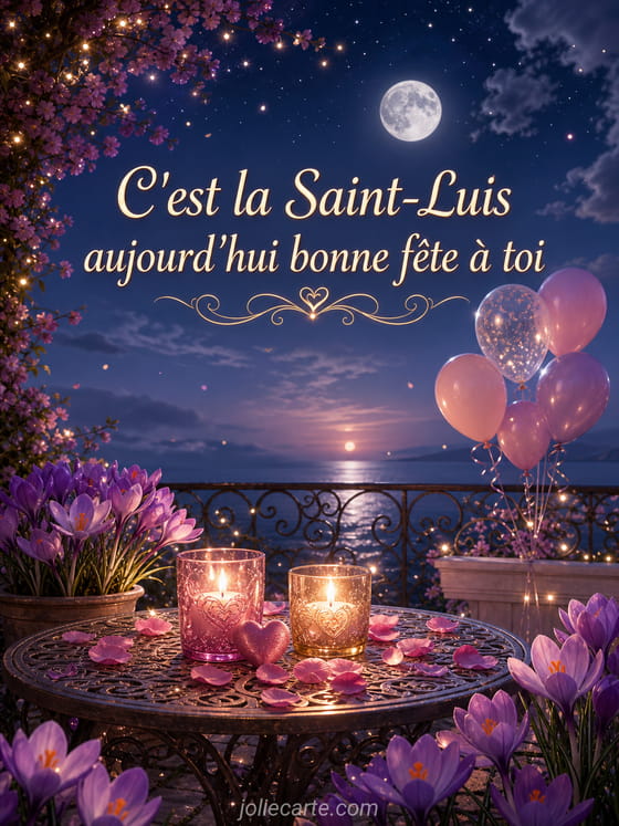 Carte bonne fĂȘte Luis