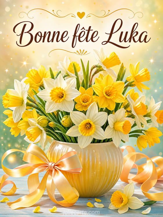 Carte bonne fĂȘte Luka
