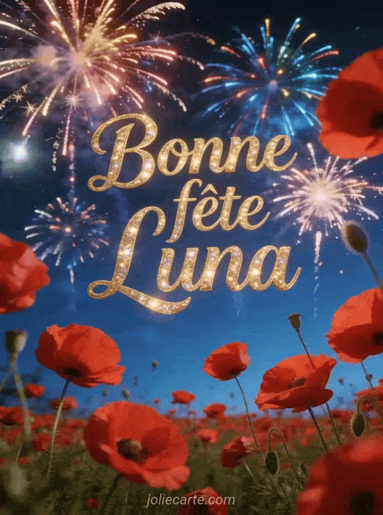 Bonne fête Luna - Luna bonne fete image