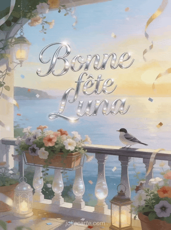 Bonne fête Luna - Fete sainte luna